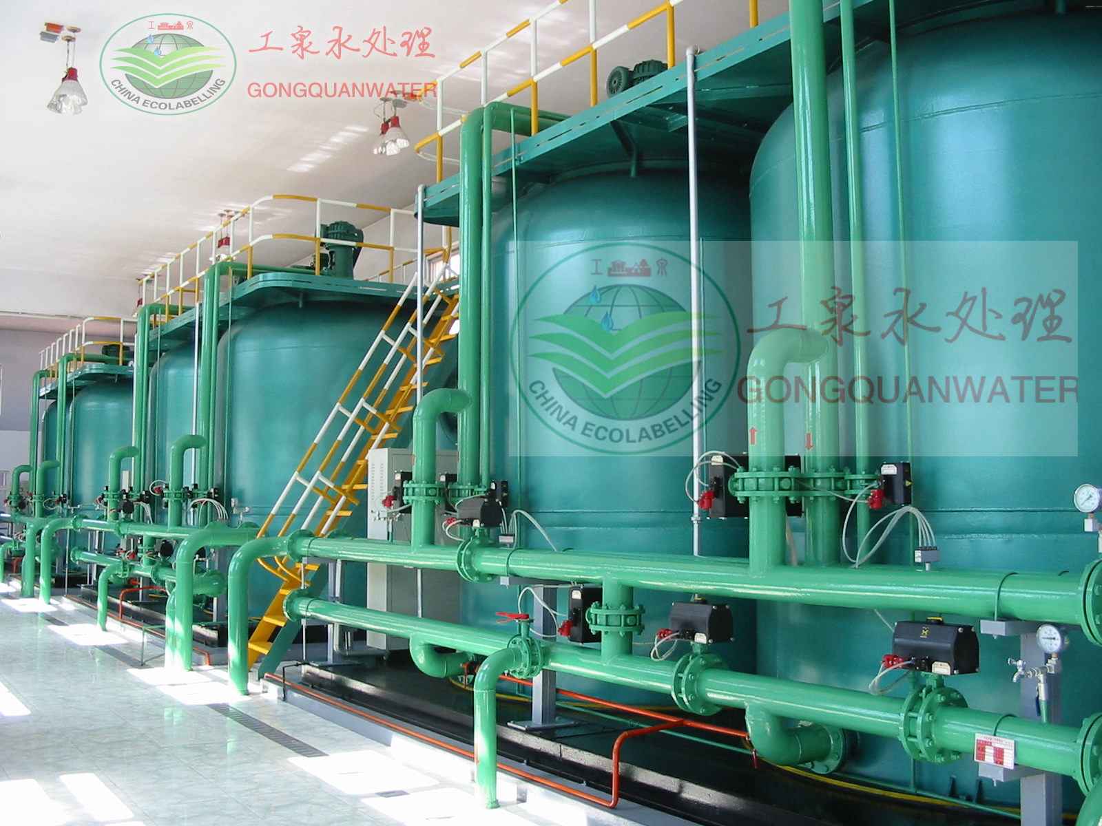 纖維球過濾器工程實例展示