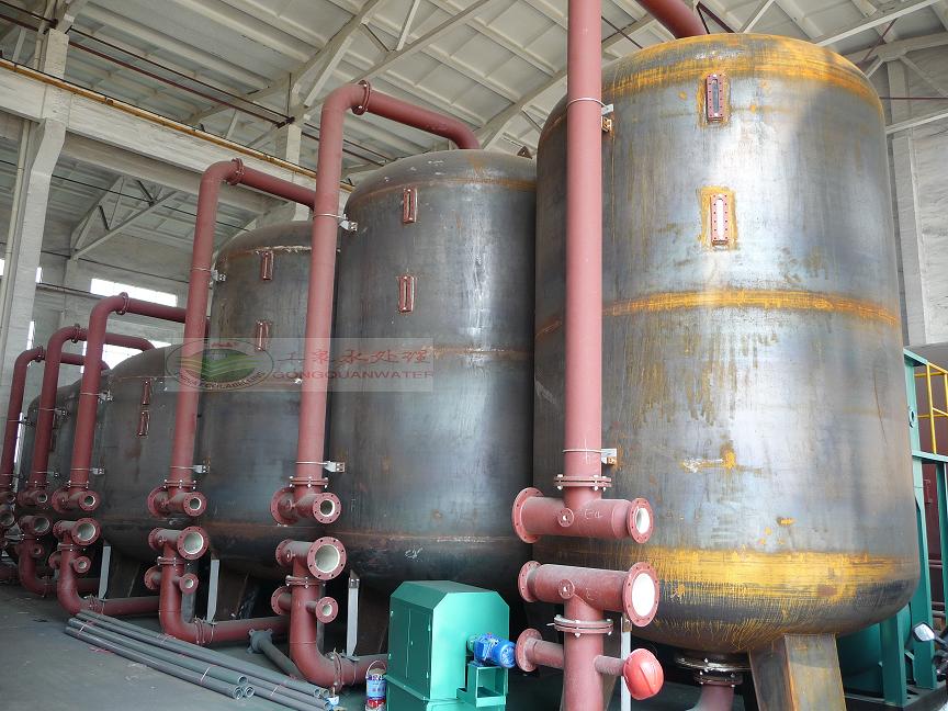 多介質過濾器工程現場